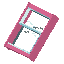 Pink Concrete Attic Roof