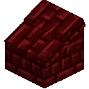 Red Nether Bricks Lower Base Roof