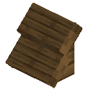 Spruce Planks Steep Top Roof