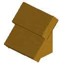 Yellow Terracotta Steep Top Roof