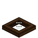 Dark Oak Glass Trapdoor