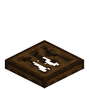 Dark Oak Mystic Trapdoor