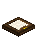 Dark Oak Paper Trapdoor