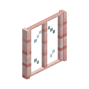 Rectangle Cherry Planks Window