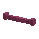 Crimson Curtain Rod
