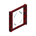 Crimson Pane Window
