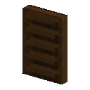 Dark Oak Louvered Shutter