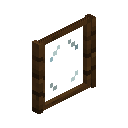 Dark Planks Oak Pane Window