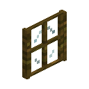 Jungle Four Pane Window