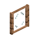 Jungle Planks Pane Window