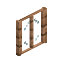 Rectangle Jungle Planks Window