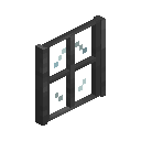Metal Four Window