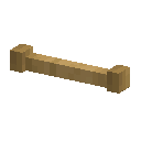 Oak Curtain Rod