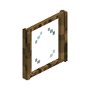 Oak Pane Window