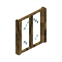 Rectangle Oak Window