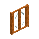 Rectangle Red Sandstone Window
