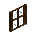 Spruce Four Pane Window