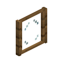 Spruce Planks Pane Window