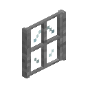 Stone Four Pane Window