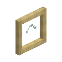 Resizeable Stripped Birch Window