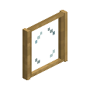 Stripped Oak Pane Window