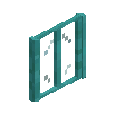 Rectangle Stripped Warped Window