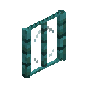 Rectangle Warped Planks Window