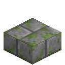 Mossy Stone Brick Slab