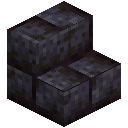 Polished Blackstone Brick Stairs