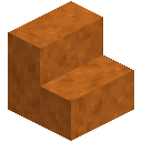 Smooth Red Sandstone Stairs