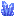 Indigo Corundum Cluster