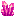 Violet Corundum Cluster