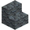 Cyan Terracotta Shingle Stairs