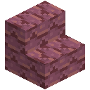 Magenta Terracotta Shingle Stairs