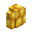 Raw Gold Brick Wall
