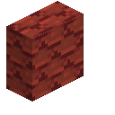 Red Terracotta Shingle Vertical Slab