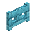 Blue Bioshroom Fence Gate