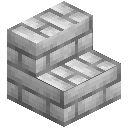 Chalk Brick Stairs