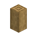 Stripped Small Oak Log