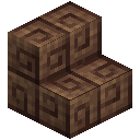 Snail Shell Tile Stairs