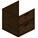 Dark Oak Full Drawers 2