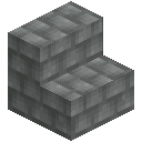 Gray Silt Shingle Stairs