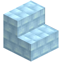 Light Blue Silt Shingle Stairs