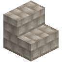 Light Gray Silt Shingle Stairs