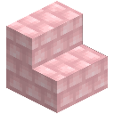 Pink Silt Shingle Stairs